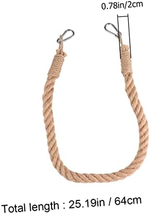 Ergonomic Jute Rope Towel Toilet Paper Holder for Marine Bathroom