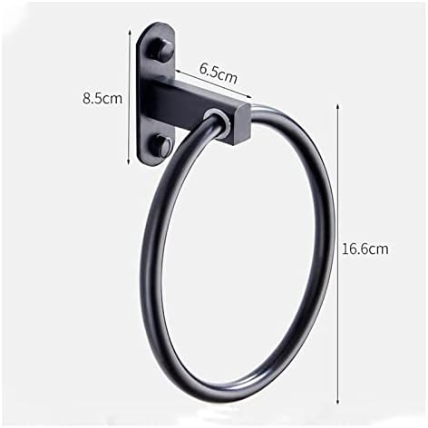 Aldepo Aluminum Alloy Bathroom Towel Holder