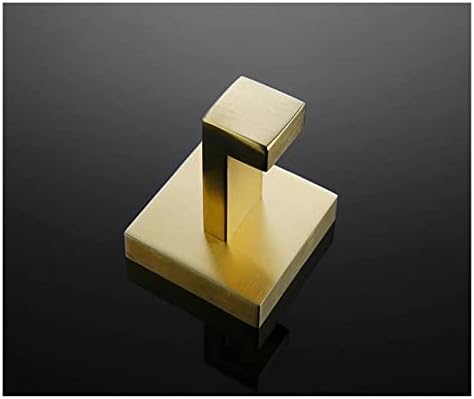 Elegant Space-Saving Gold Brushed Towel Rail