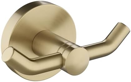 Bath Robe Towel Hook Brushed Gold