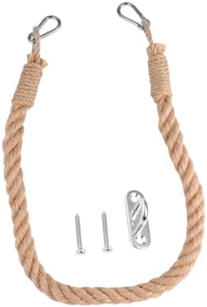 Dont Get Tied Up in the flushed - Jute Rope Towel Holder for Nautical Washrooms