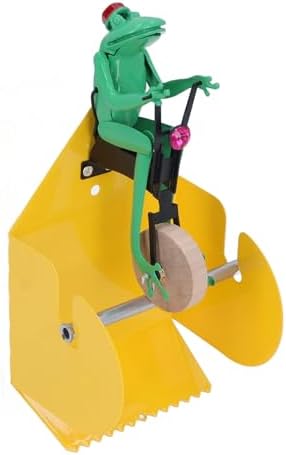 Stylish Restokki Frog On Unicycle Toiletries Holder