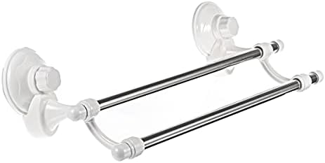 Elegant Bathroom Towel Bar with Suction Cup Space-Saving Towel Holder