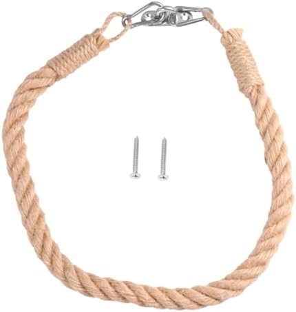 Nautical-Style Rope Toilet Paper Holder
