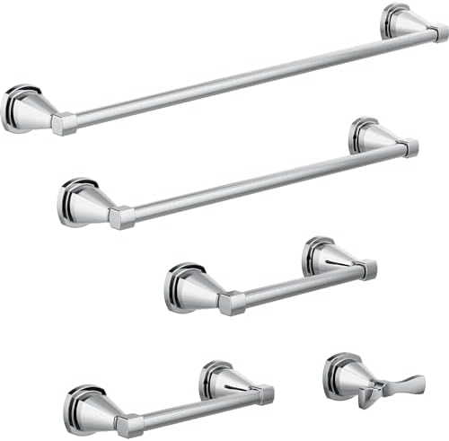 Delta Stryke Towel Rail Chrome for the Bathroom