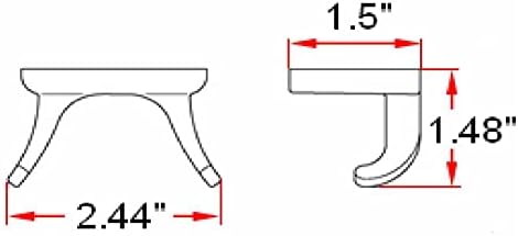 Design HouseMillbridge Robe Hook Oil-Rubbed Bronze Zinc-Made with ease