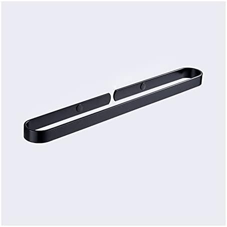 Elegant Aluminum Towel Bar Holder Space-Saving Design for Bathroom Use