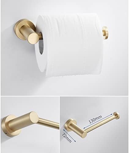 Copper Gold Towel Bar Elegant Space-Saving Home Hardware