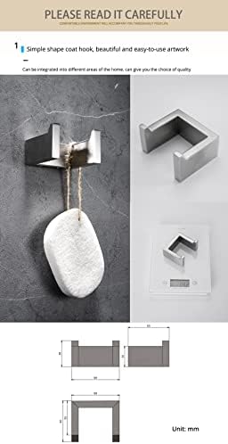 Premium stainless steel bathroom hardware set for quick setup and durability