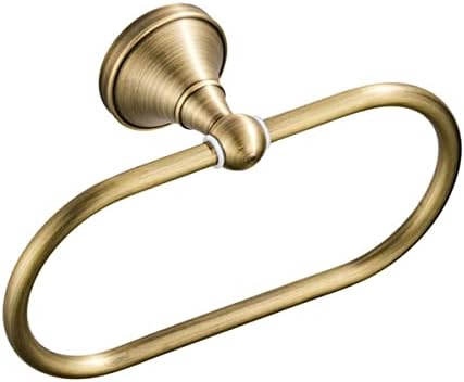 Sturdy Brass Bath Towel Holder for Space-Saving Design