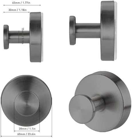 Canareen Suction Cup Hangers for Towels Durable Easy-to-Install Multi-Surface Use