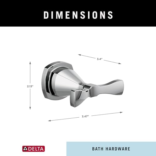 Delta Stryke Towel Rail Chrome for the Bathroom