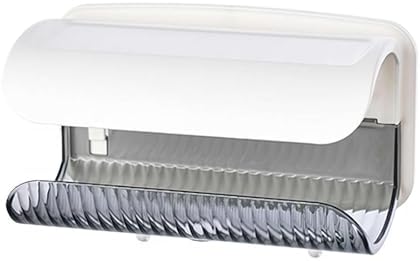 Wall-Mounted Stainless Steel Toilet Holder with Shelf
