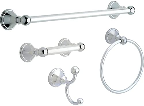 Double Robe Hook Polished Chrome