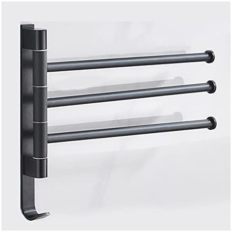 Space Aluminum 3-Bar Towel Rail Enviro-Friendly Easy to Install