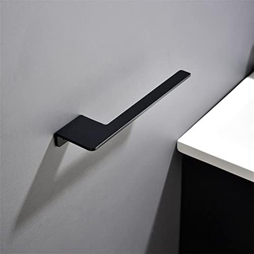 Sturdy Towel Bar Black Aluminum Towel Holder