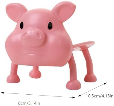 Funny Panda Pink Pig Toilet Paper Holder - 3D Printed self-standing bathroom decor etag