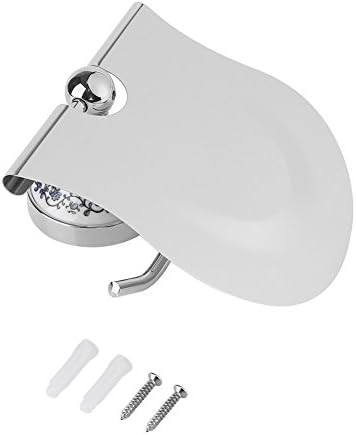 Wall-Mounted Toilet Roll Holder for Small Spaces
