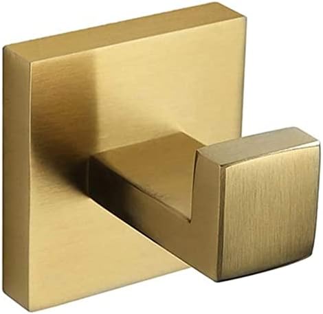 Elegant Space-Saving Gold Brushed Towel Rail