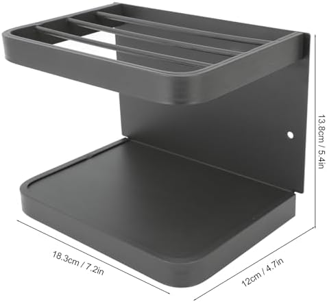 High-Quality Aluminum Toilet Paper Shelf Rustproof Space-Saving