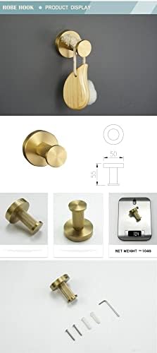 Elegant Towel Bar Gold-Finish Towel Rack for Bathroom Beyond Space-Saving Durable