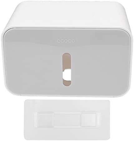 Wall-Mounted Toilet Paper Holder Box Double Outlet