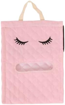 Cotton Cute Eyelash Shape Toilet Roll Organizer for Bathroom Kitchen