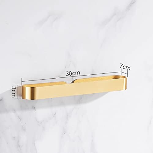 Aesthetic 30cm Gold Towel Bar for Bathroom Safety
