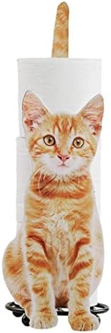 Yellow Cat Shaped Toilet Paper Holder
