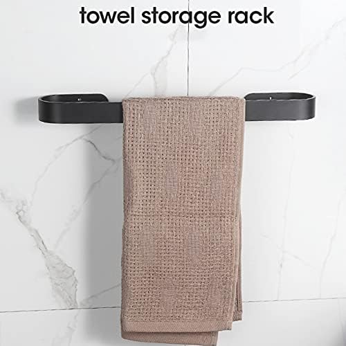 TiStm Towel Racks Black Single Tower