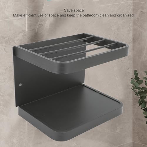High-Quality Aluminum Toilet Paper Shelf Rustproof Space-Saving