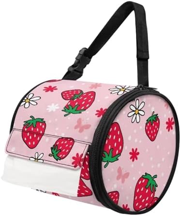 Strawberry Flower Hanging Toilet Paper Holder