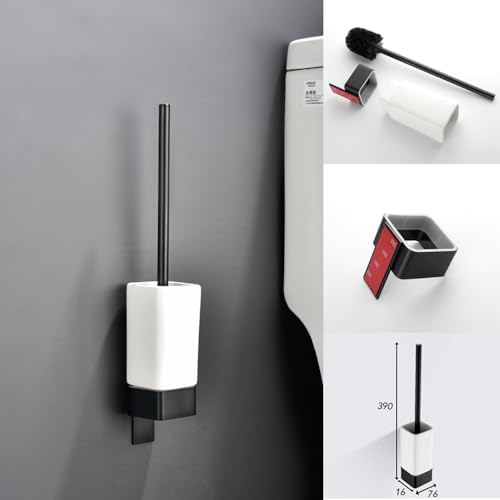 Versatile Aluminum Bathroom Hardware Set with Blackobe Hook More