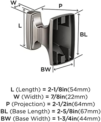 Versatile Single Robe Hook in Brushed Nickel - bathroom upgrade essentials