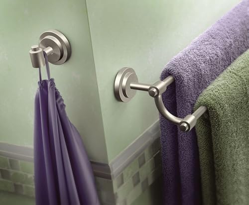 M Moen Single Modern Robe Hook Brushed Nickel