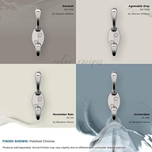 Amerock Noble Double Prong Wall Hook