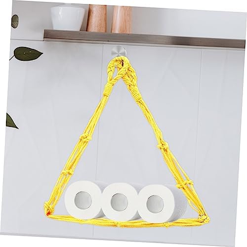 Uonlytech 2pc Toilet Paper Holder Stylish Wall-Mounted Storage for Bathroom Kitchen