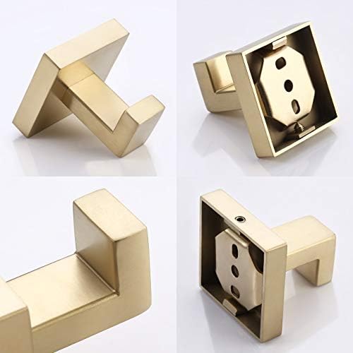 KES Towel Hook Single Stainless Steel Brass Hanging Bathroom Kitchen