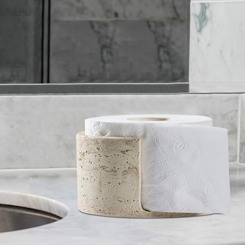 Stylish Mega Roll Toilet Paper Holder for Bathroom or RV Use