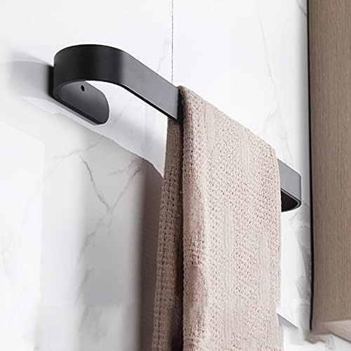 TiStm Towel Racks Black Single Tower