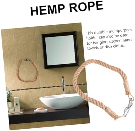 Angoily Jute Towel Holder