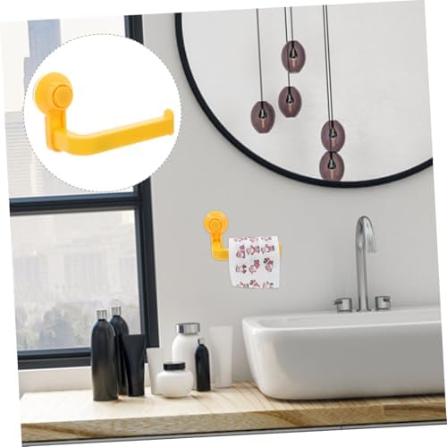 Strong suction toilet paper holder for kitchen bathroom Eco-friendly Durable