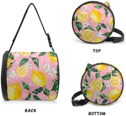 KUIFORTI Lemon Toilet Paper Protector - Portable Toilet Paper Holder for Cats Travel Camping