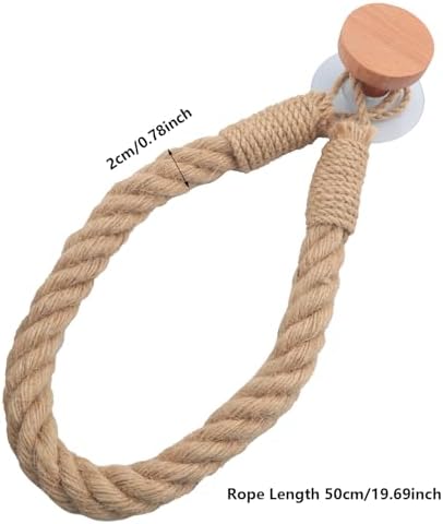 Twine Wall Mounted Shelf Washroom Toilet Roll Holder No Drill 197in