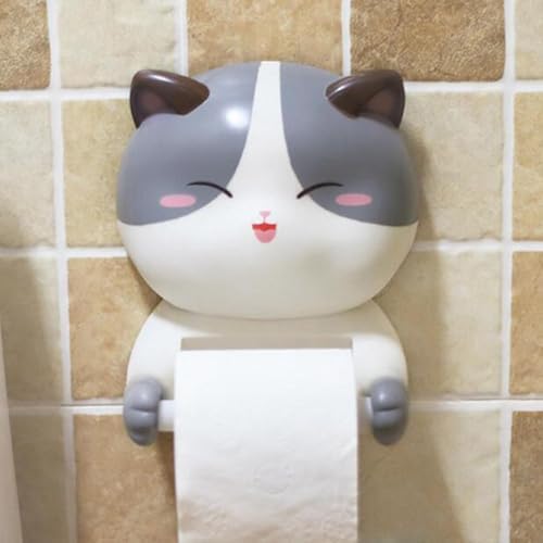 Kitten-Style Toilet Roll Holder