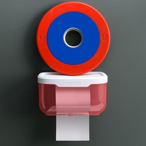 Lush Large Wall-Mounted Toilet Paper Holder No Drill