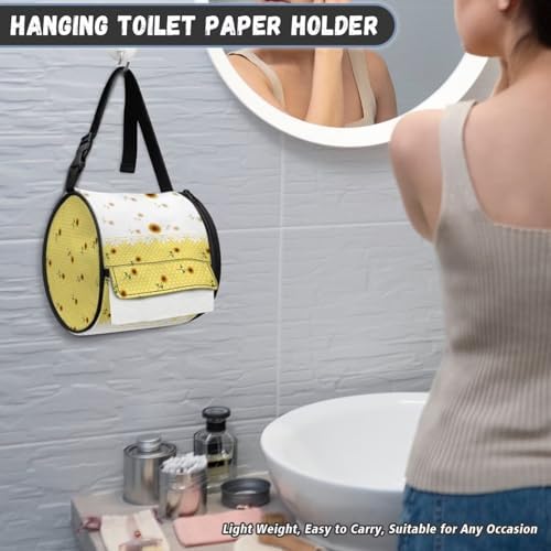 Sunflower Camping Toilet Paper Holder