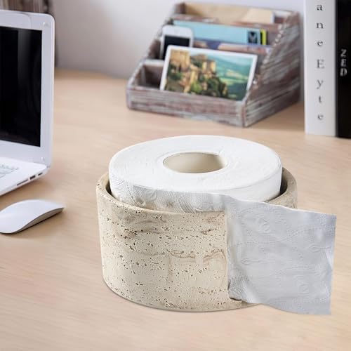 Stylish Mega Roll Toilet Paper Holder for Bathroom or RV Use