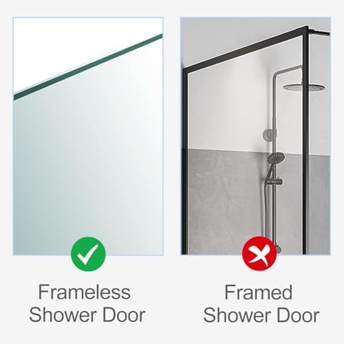 Stainless Steel Glass Shower Towel Hook Set