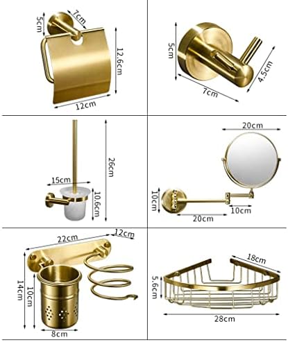 ANNBKALUXE Bathroom Towel Rail Set
